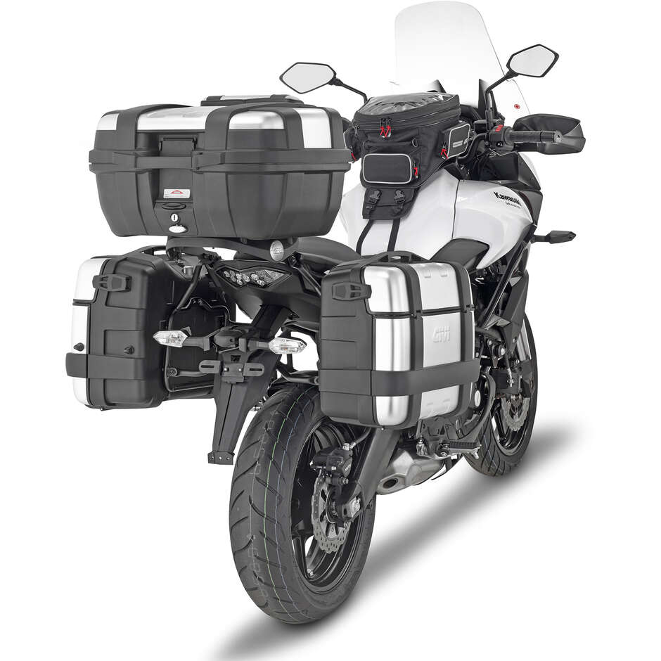 Telaietti Laterali per Valigie Monokey o RetroFit Givi PL4114 Specifici per Kawasaki Versys 650 (2015-24)