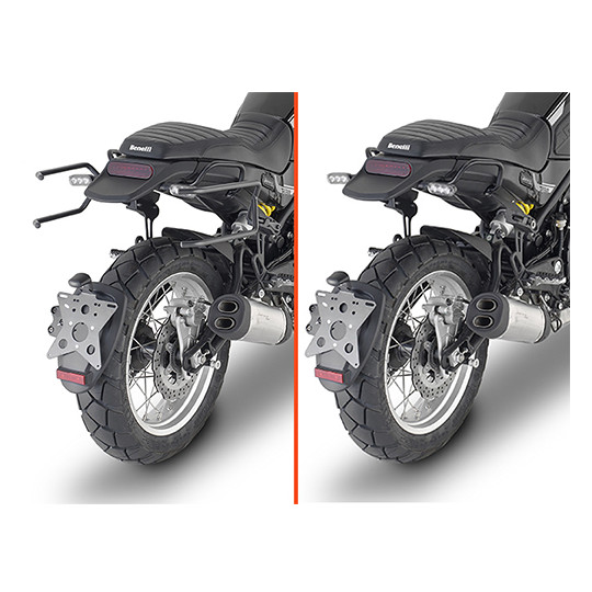Telaietti Moto Givi X-REMOVE TR8704 Specifici per Benelli Leoncino 500 / 500 Trail (2017-22)