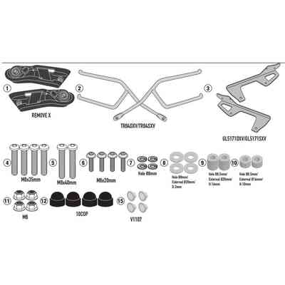 KAPPA Valigia Laterale DX 37L K'FORCE MONOKEY - Pratica E Resistente Per La Tua Moto - 5