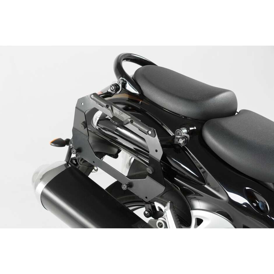Telaio Laterale Profilo Evo Nero Sw-Motech KFT.05.575.16000/B Per Suzuki GSX 1300 R Hayabusa (08-20)