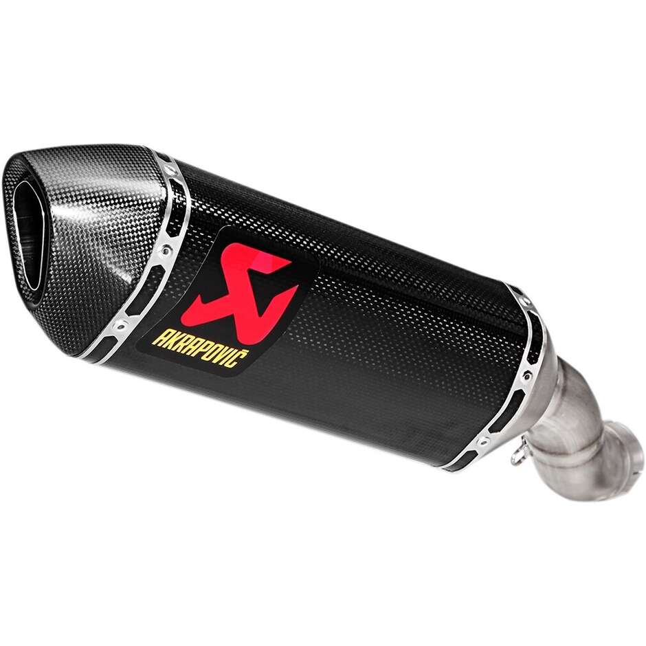 Terminale Akrapovic Slip One Line S-K10SO16-HZC Carbonio Kaw taglia un