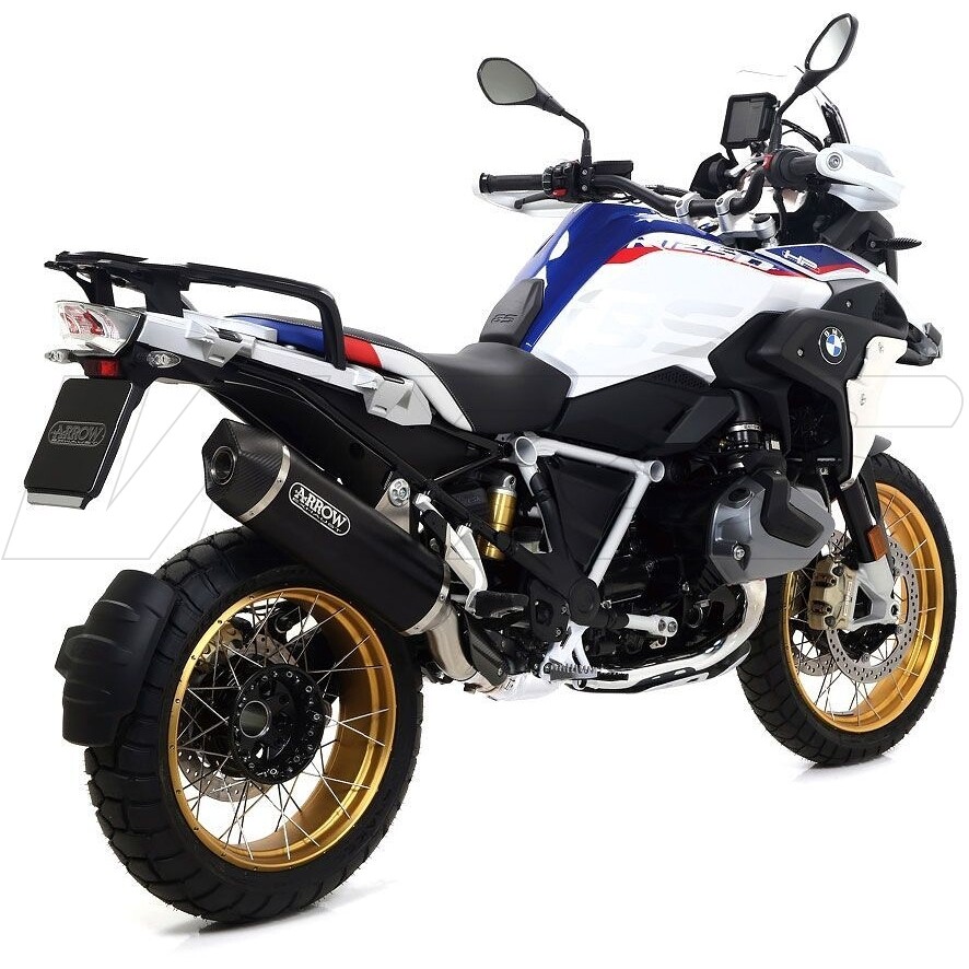 Terminale Arrow Maxi Race-Tech Alluminio Dark Fondello Carby BMW R 1200 GS