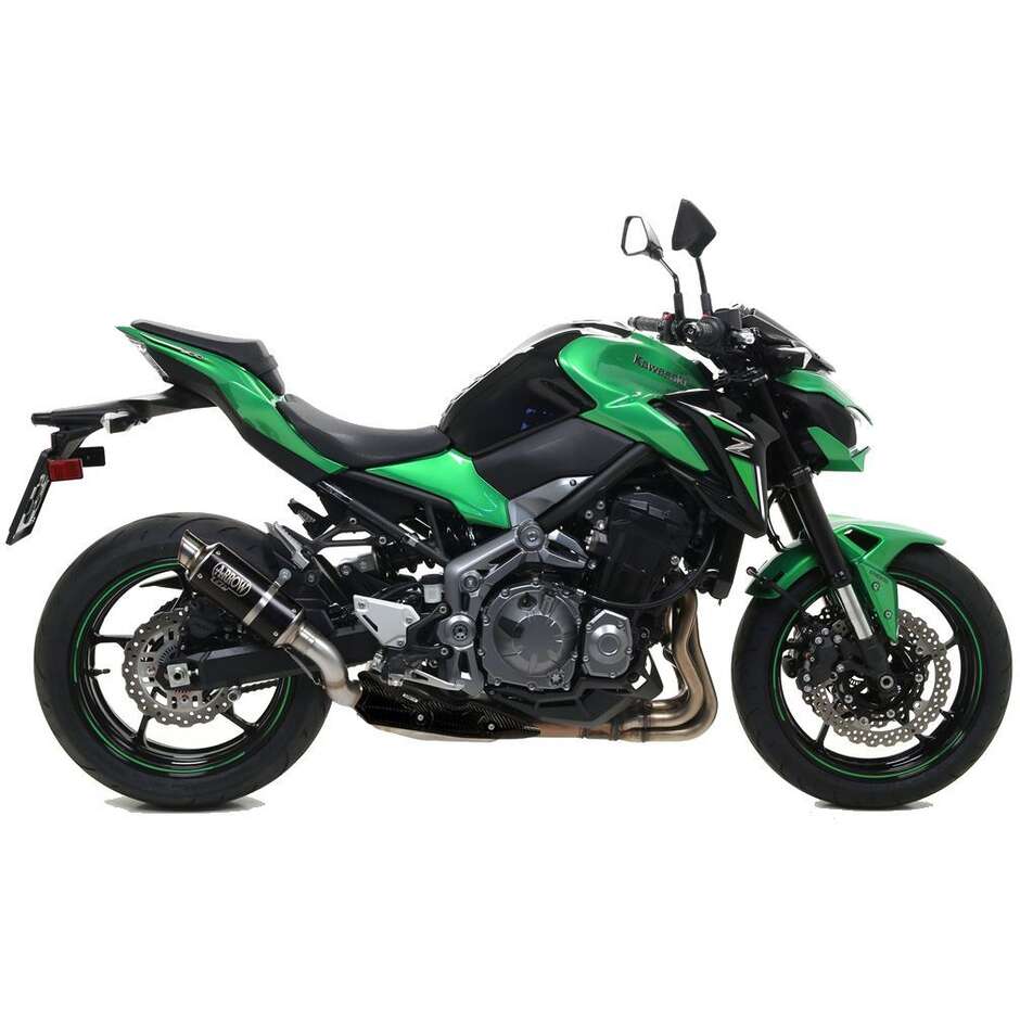 Terminale di Scarico Arrow GP2 Dark Per Kawasaki Z 900 (20-24)