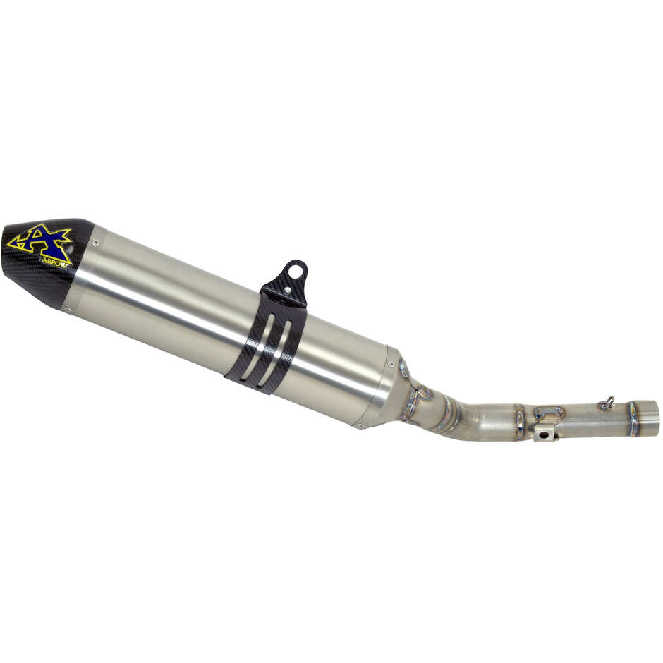Terminale di Scarico Arrow Off-Road Thunder titanio Per Yamaha YZ 450 F (04-05)