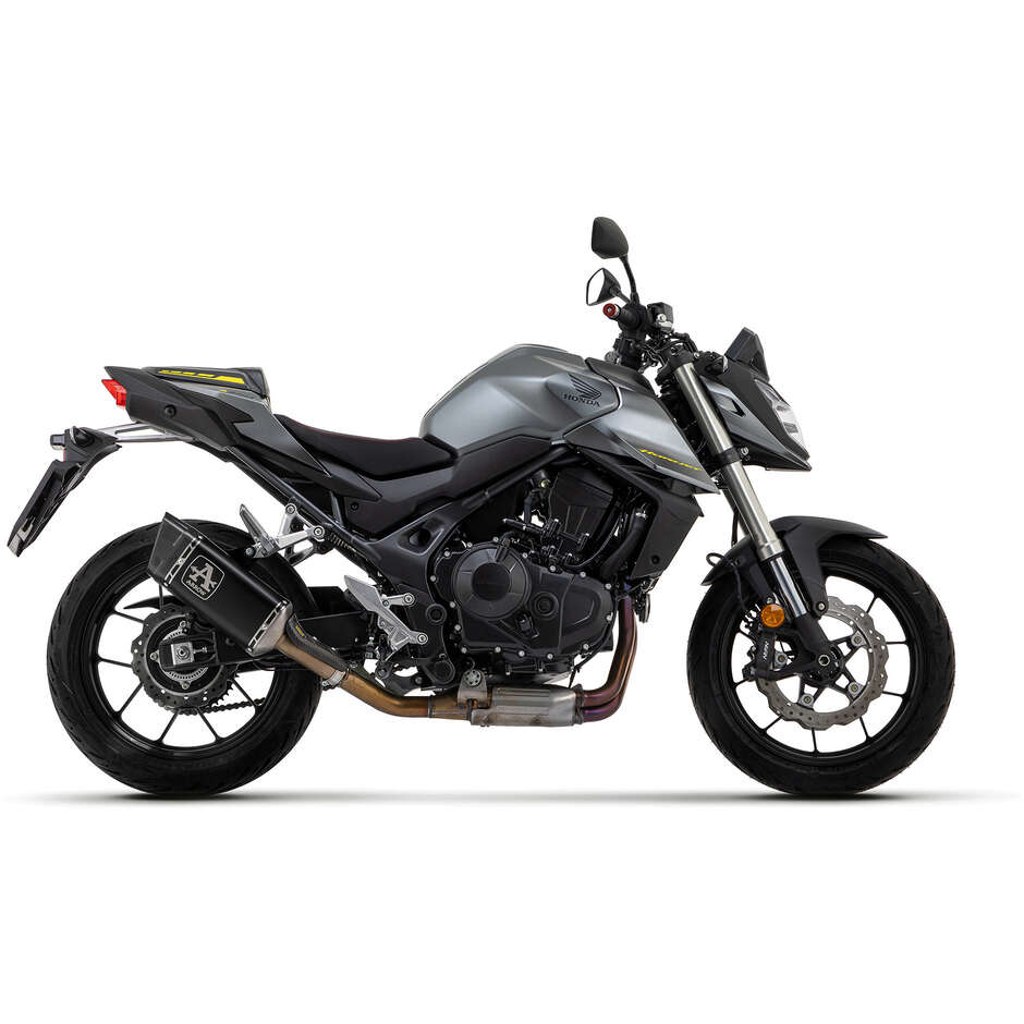 Terminale di Scarico Arrow Pista in titanio Dark Per Honda CB 750 Hornet (23-25)