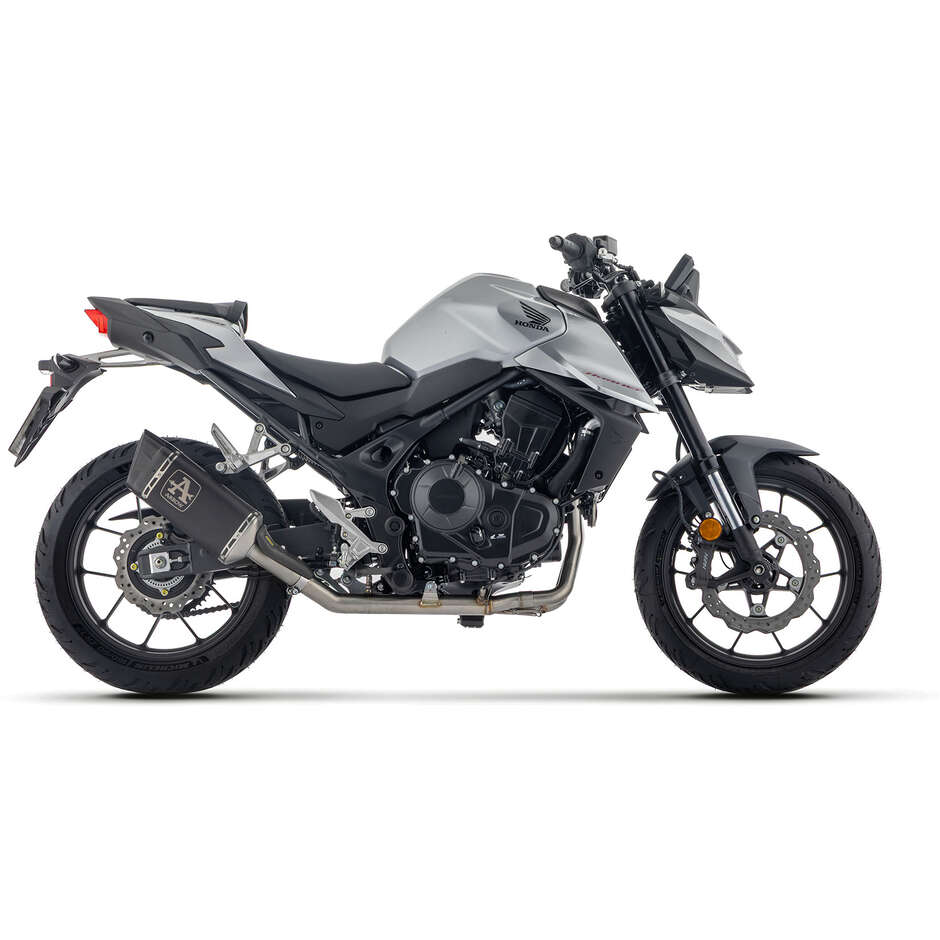 Terminale di Scarico Arrow Pista in titanio Dark Per Honda CB 750 Hornet (23-25)