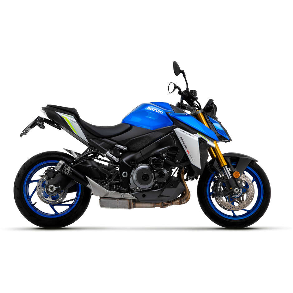 Terminale di Scarico Arrow Pro-Race nichrom Dark Per Suzuki GSX-2 950 (21-23); GSX-S 1000 / 1000 GT (21-24); GSX-S 1000 GX (24)