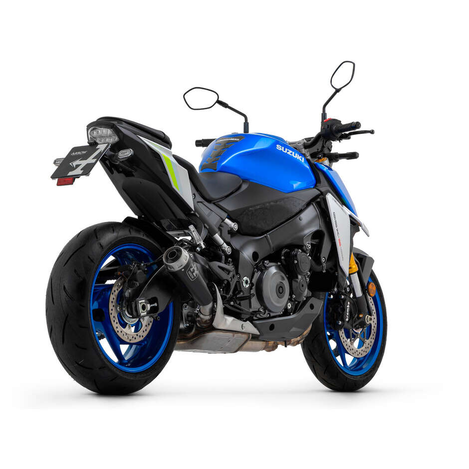 Terminale di Scarico Arrow Pro-Race nichrom Dark Per Suzuki GSX-2 950 (21-23); GSX-S 1000 / 1000 GT (21-24); GSX-S 1000 GX (24)