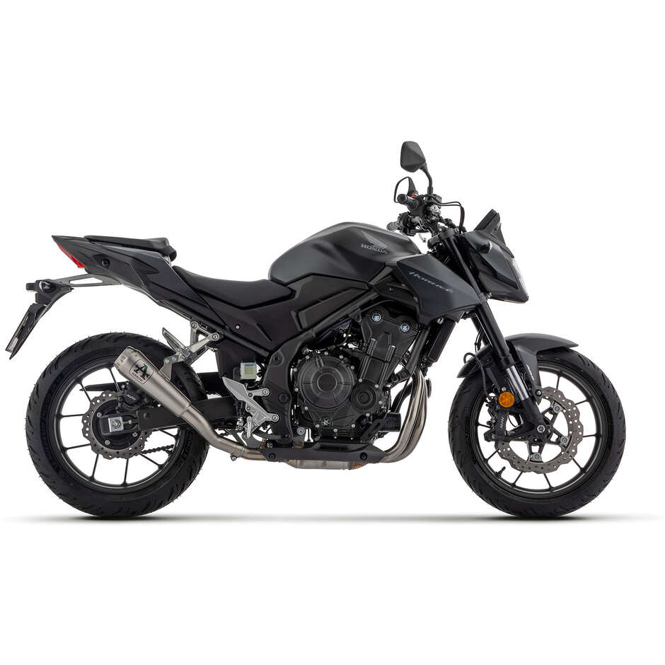 Terminale di Scarico Arrow Pro-Race nichrom Per Honda CB 500 Hornet / NX 500 (24-25)