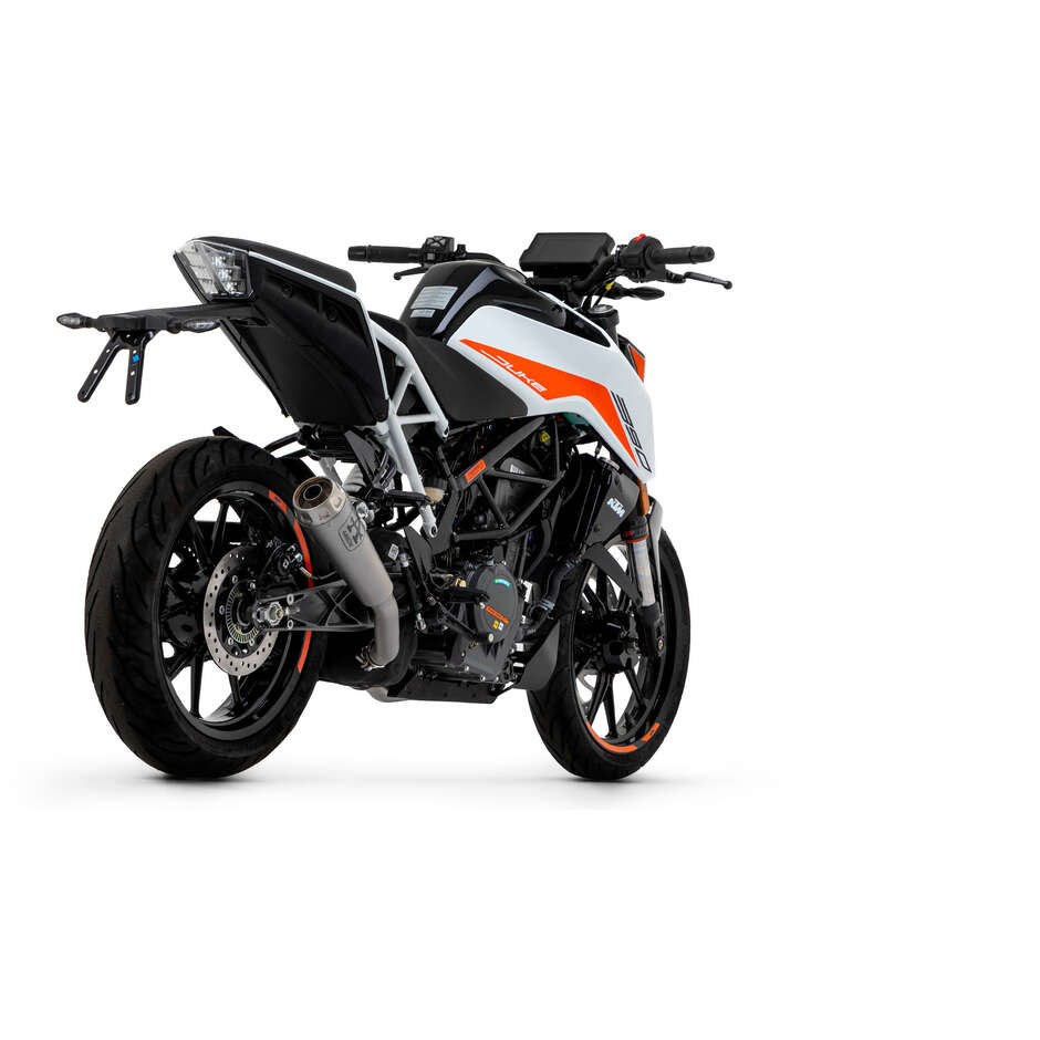 Terminale di Scarico Arrow Pro-Race nichrom Per KTM DUKE 125 / 390 (21-23)