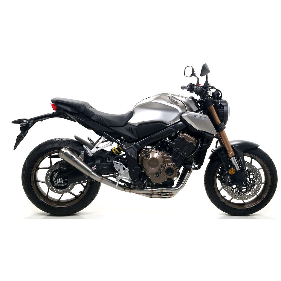 Terminale di Scarico Arrow Pro-Race titanio Per Honda CB 650 R (19-23)