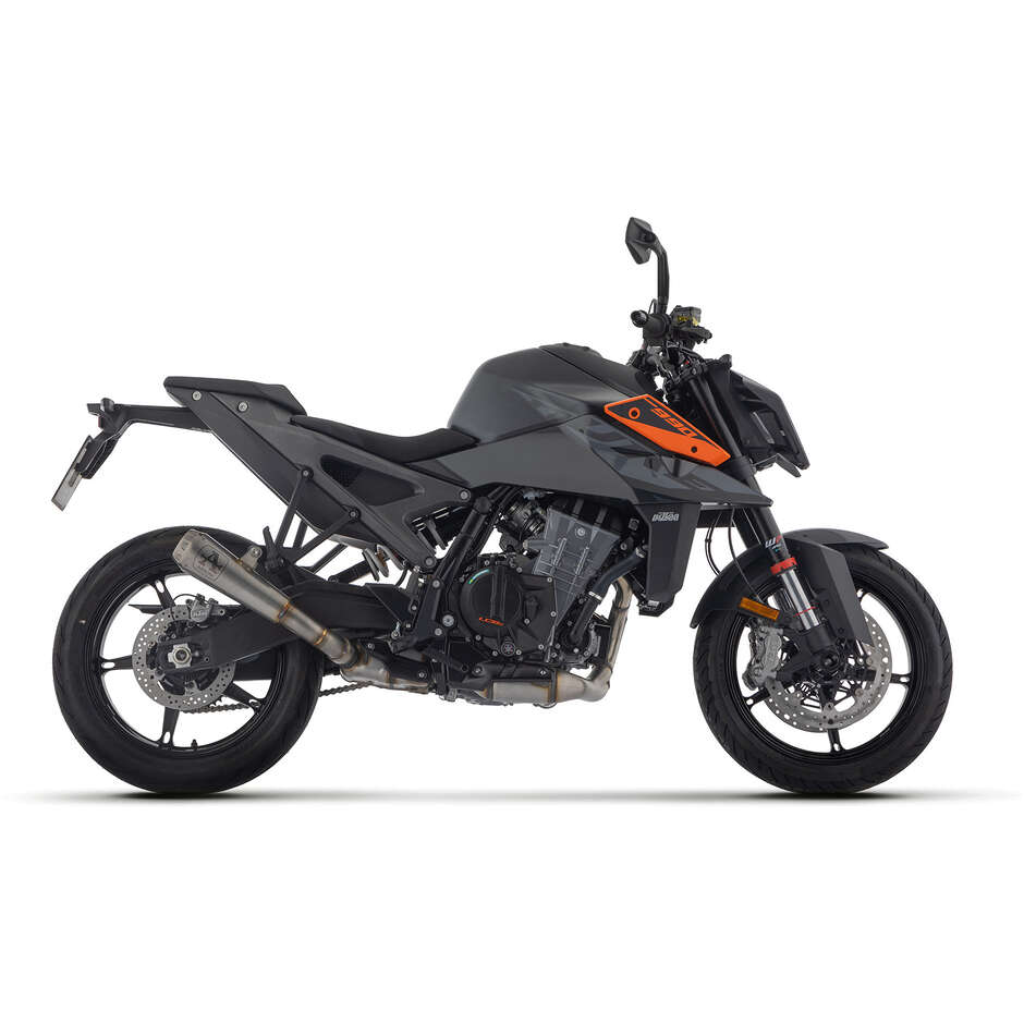 Terminale di Scarico Arrow Pro-Race titanio Per KTM DUKE 990 (24-25)