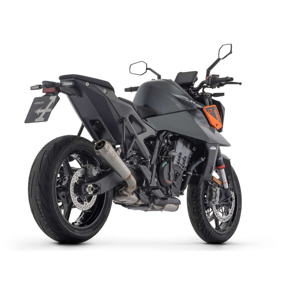 Terminale di Scarico Arrow Pro-Race titanio Per KTM DUKE 990 (24-25)