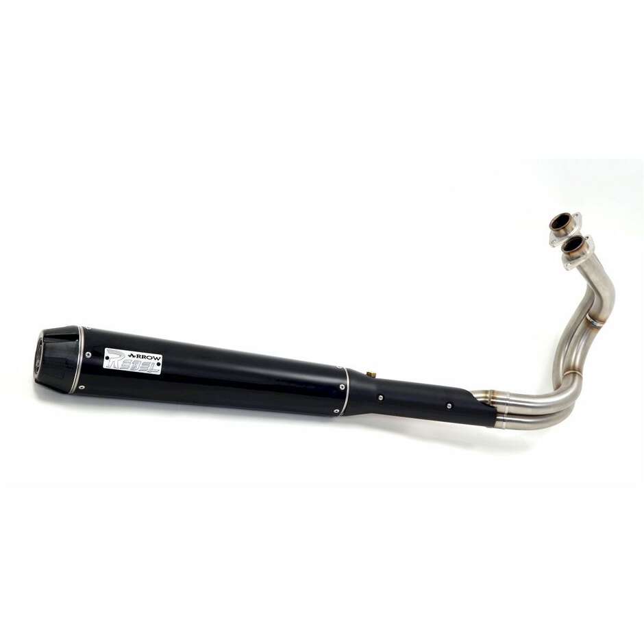 Terminale di Scarico Arrow Rebel con fondello in carbonio Per Yamaha XV (Bolt) 950 R (14-16)