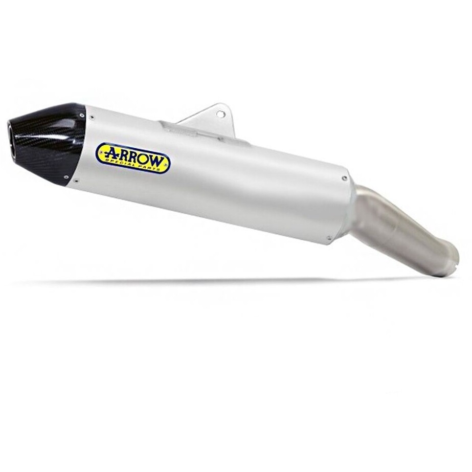 Terminale di Scarico Arrow Thunder alluminio con fondello carby Per Honda CRF 250 L / Rally (17-18) / CRF 300 L (21-24)