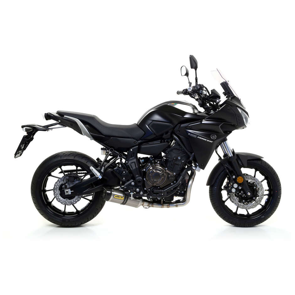 Terminale di Scarico Arrow Thunder Titanio con fondello carby Yamaha MT-07 (14-20) / TRACER 700 (16-19) / TRACER 7 (20-24)