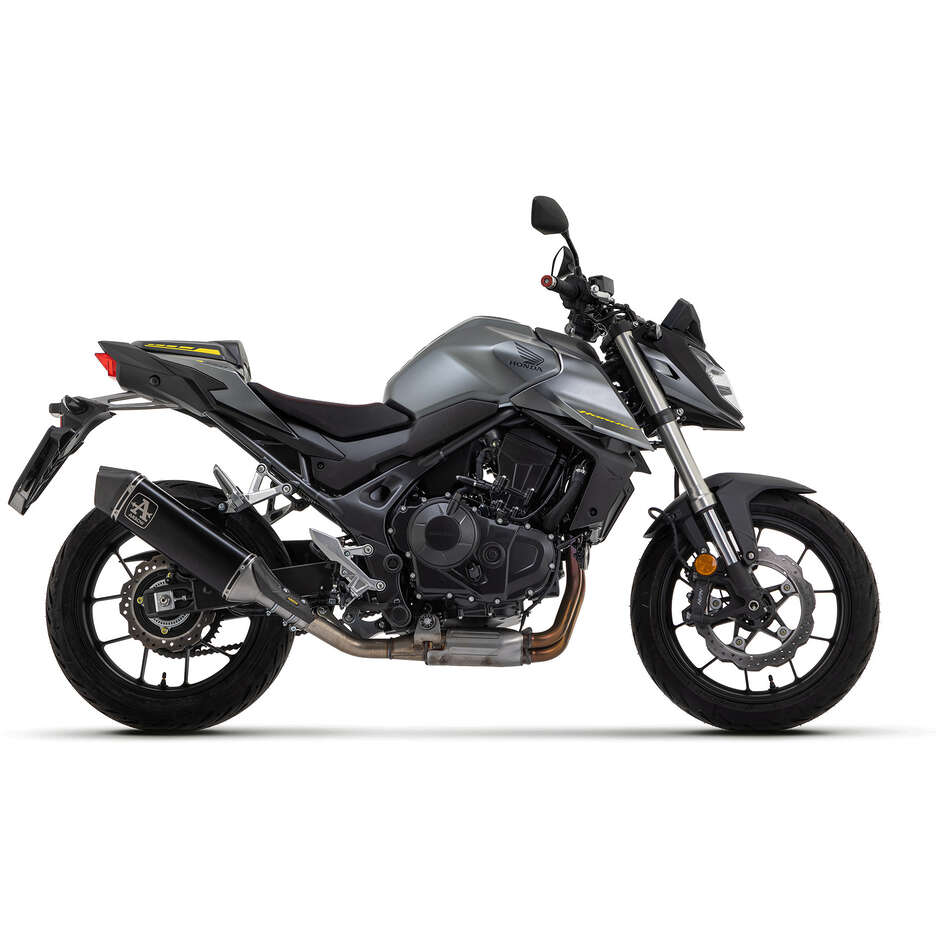Terminale di Scarico Arrow Veloce in alluminio Dark Per Honda CB 750 Hornet (23-25)
