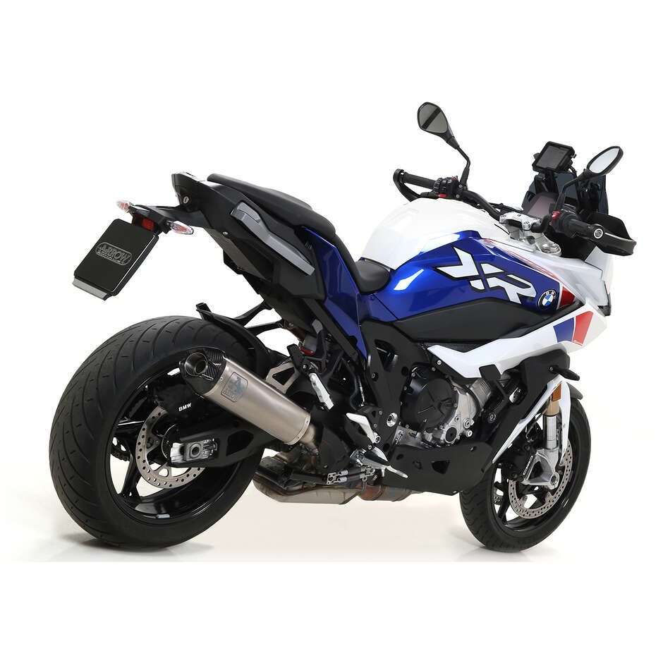 Terminale di Scarico Arrow Works in titanio con fondello carby Per BMW S 1000 XR (20-23)