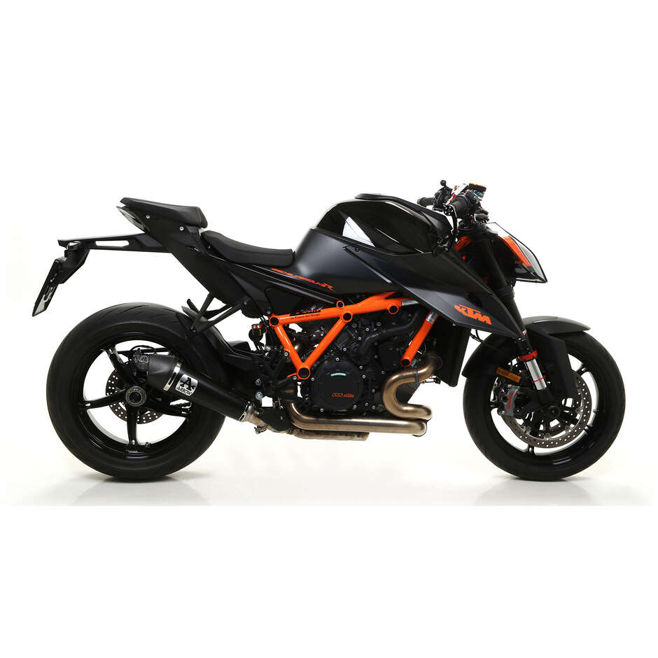 Terminale di Scarico Arrow X-Kone Dark Per KTM 1290 SuperDuke R (20-23) / 1390 SuperDuke R (24-25)