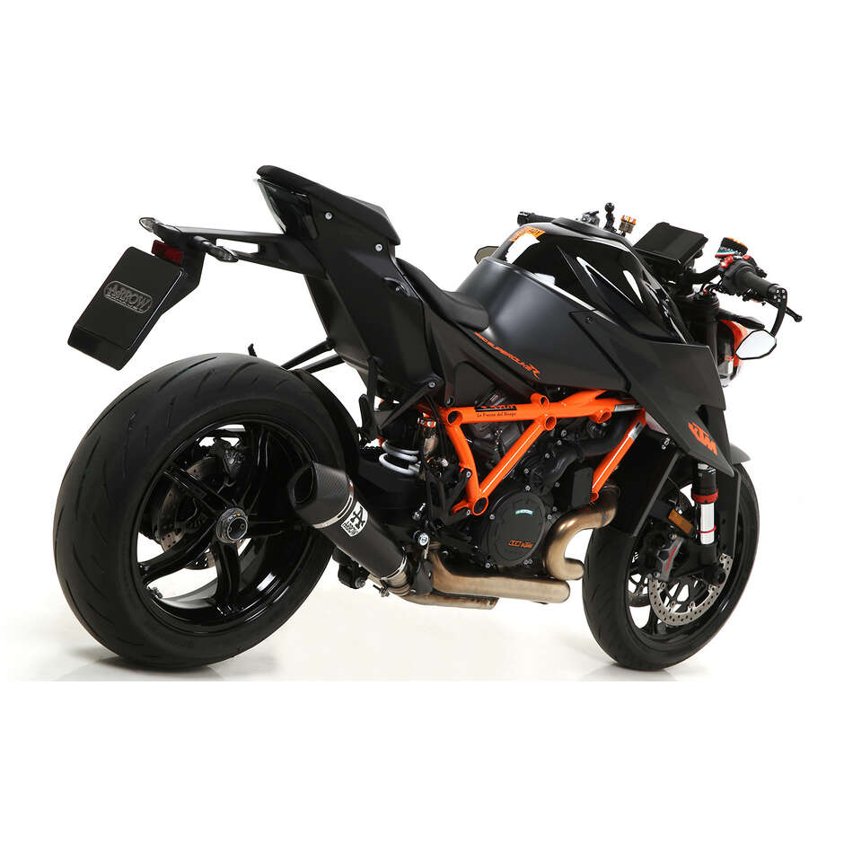 Terminale di Scarico Arrow X-Kone Dark Per KTM 1290 SuperDuke R (20-23) / 1390 SuperDuke R (24-25)