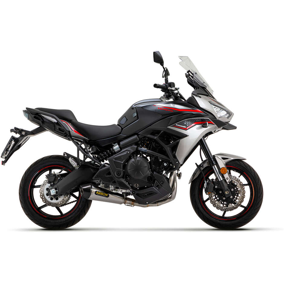 Terminale di Scarico Arrow X-Kone Per Kawasaki Z 650 (17-19); Ninja 650 (17-20); Versys (17-23)