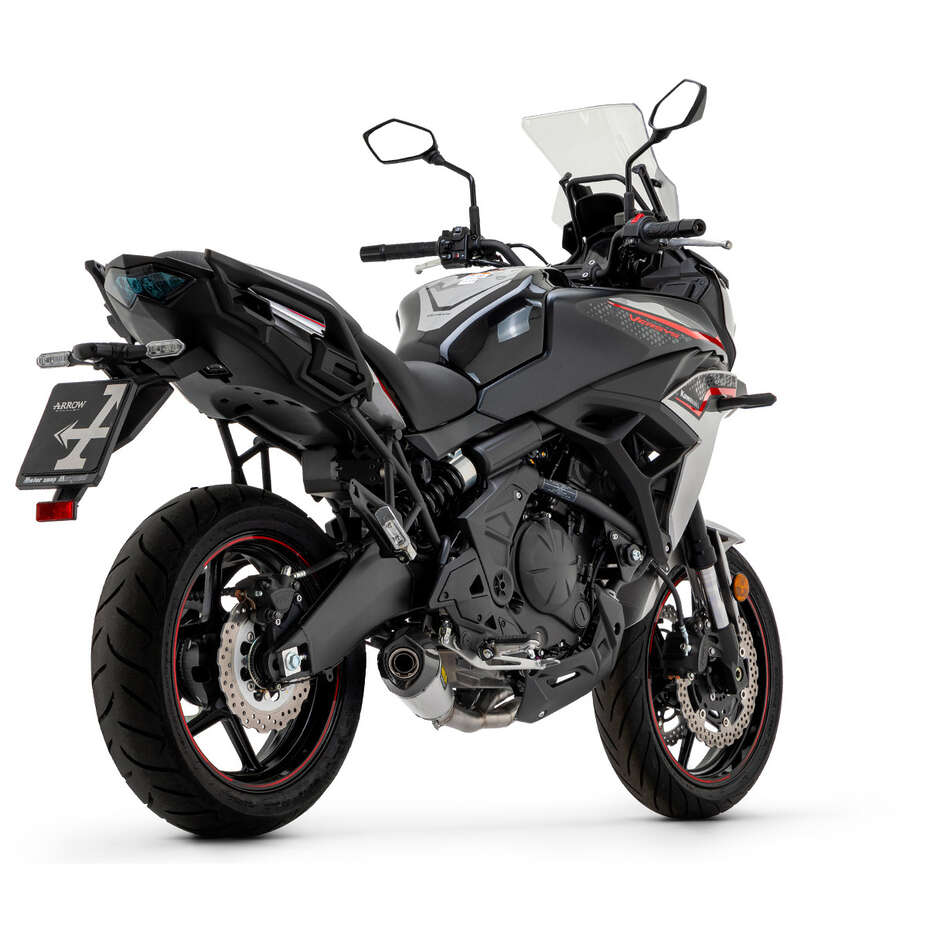 Terminale di Scarico Arrow X-Kone Per Kawasaki Z 650 (17-19); Ninja 650 (17-20); Versys (17-23)