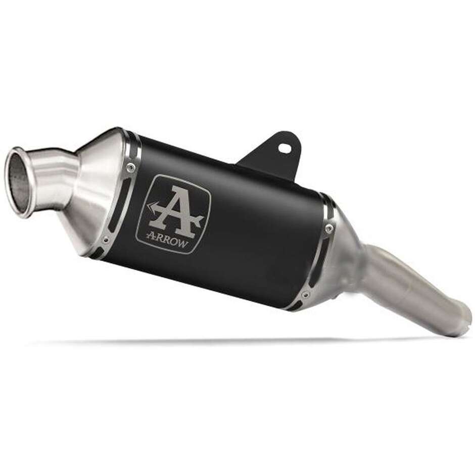 Terminale di Scarico Indy-Race in alluminio dark Per Moto Morini X-CAPE 650 (22-25)
