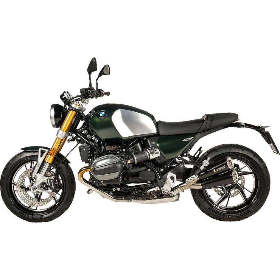 Terminale di Scarico Slip-On Akrapovic S-B12SO25-HISSSBL Per BMW R 12 ABS  (24-26)