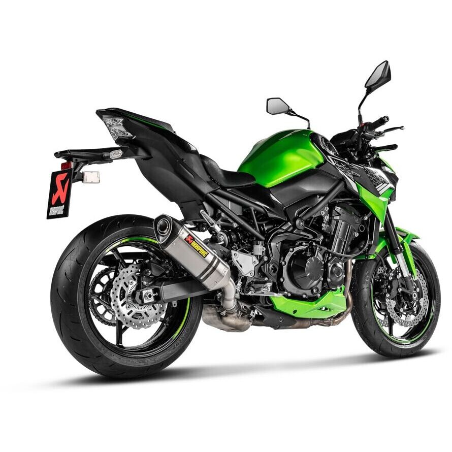 Terminale di Scarico Slip-On Akrapovic S-K9SO11-HZT Per KAWASAKI Z 900 (25-26)