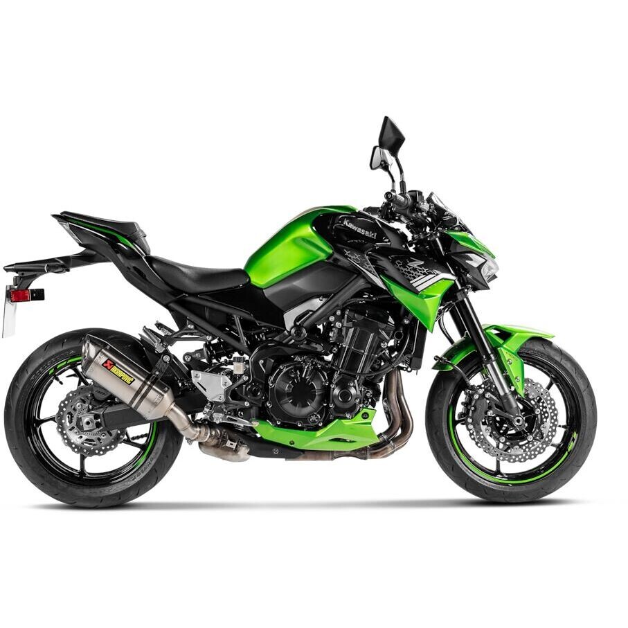 Terminale di Scarico Slip-On Akrapovic S-K9SO11-HZT Per KAWASAKI Z 900 (25-26)