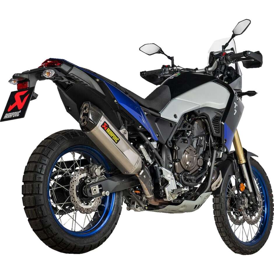 Terminale di Scarico Slip-On Akrapovic S-Y7SO5-HGJT Per YAMAHA XTZ 690 Tenere (19-22); XTZ 700 Tenere (23-26)