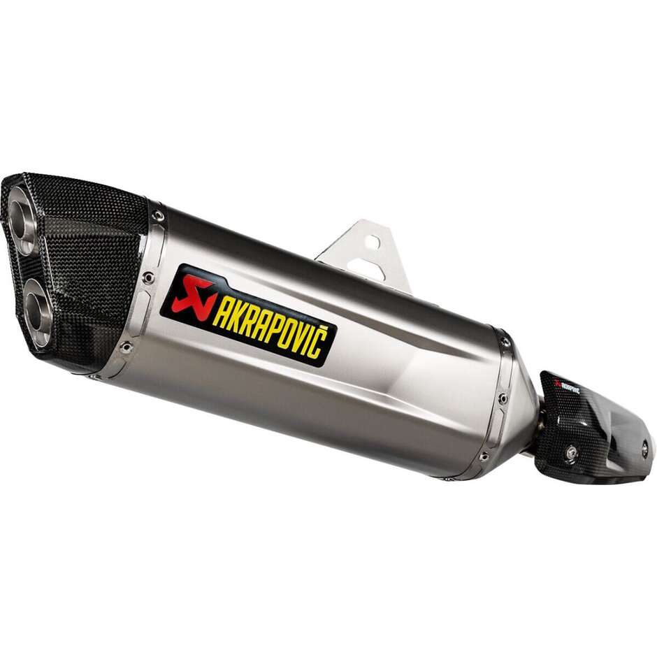 Terminale di Scarico Slip-On Akrapovic S-Y7SO5-HGJT Per YAMAHA XTZ 690 Tenere (19-22); XTZ 700 Tenere (23-26)
