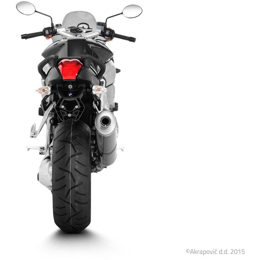 Terminale di Scarico Slip-On Akrapovic SS-B12SO1-HC Per BMW K 1200 R (05-08)