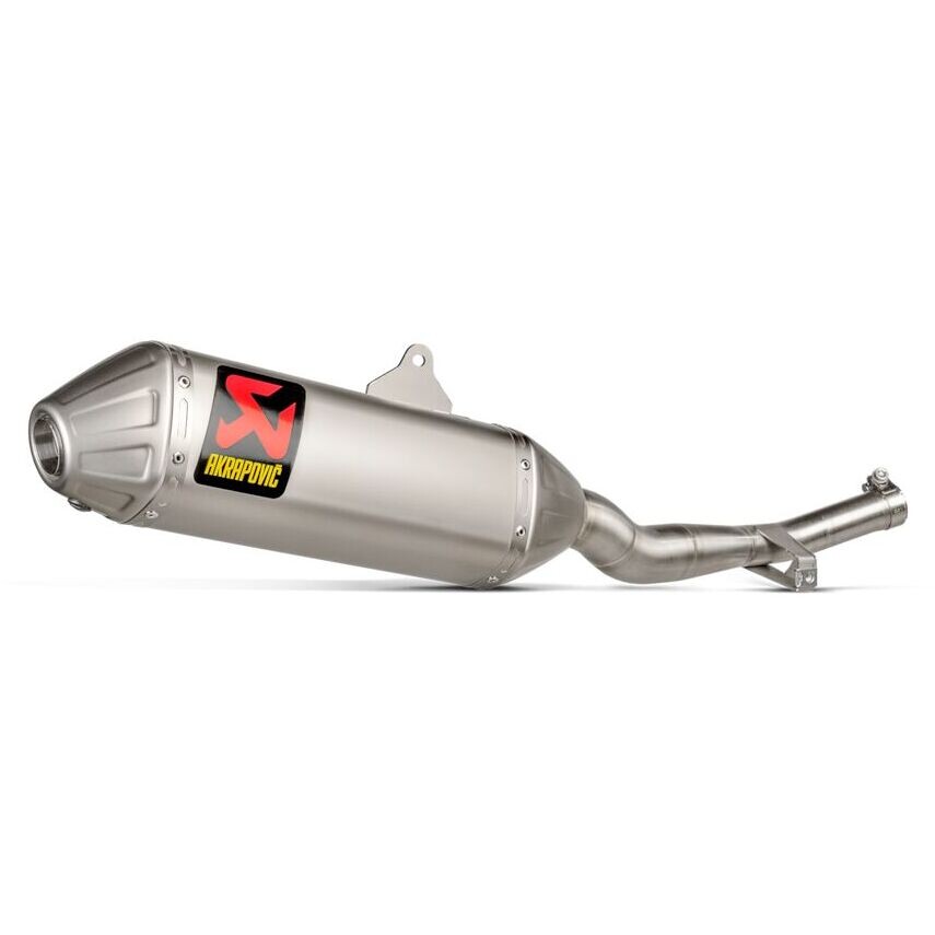 Terminale di Scarico Slip-On  in Titanio Akrapovic S-H3SO11-BNTA Per HONDA CRF 300 L (21-26)