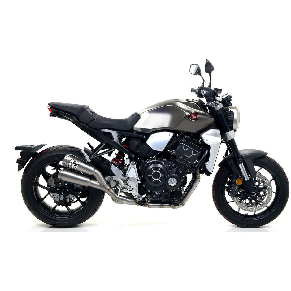 Terminale Scarico Arrow Pro-Race Titanio Fondello Titanio Per Honda CB 1000 R (18-19)