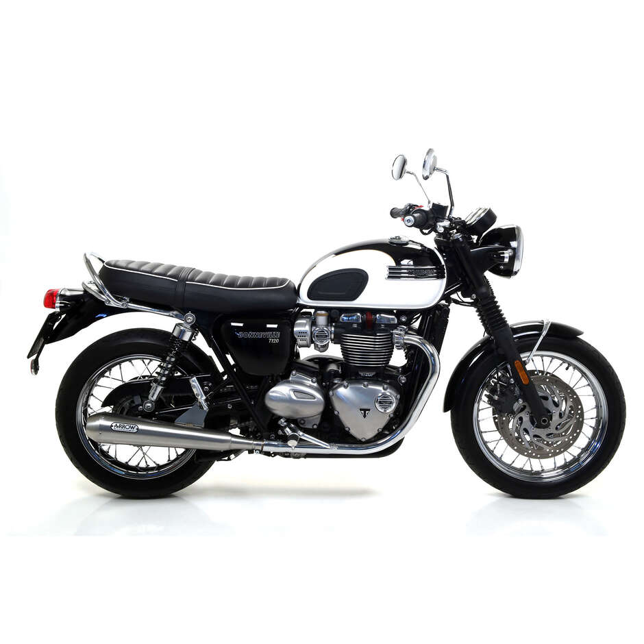 Terminali Arriw Pro-Racing nichrom (Dx+Sx) Per Triumph BONNEVILLE T120 (16-19); BONNEVILLE T100 (17-20)