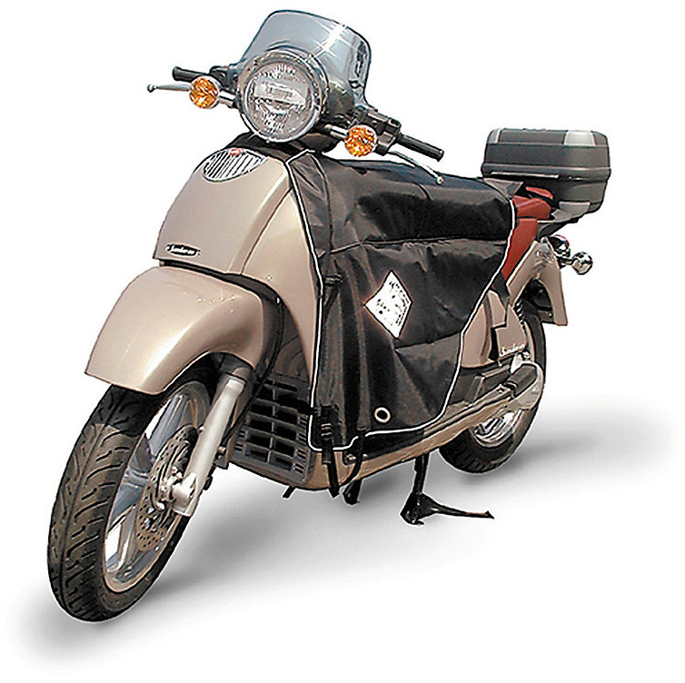 Coprigambe per scooter tucano urbano termoscudo nero R099X - IdeaLuceStore