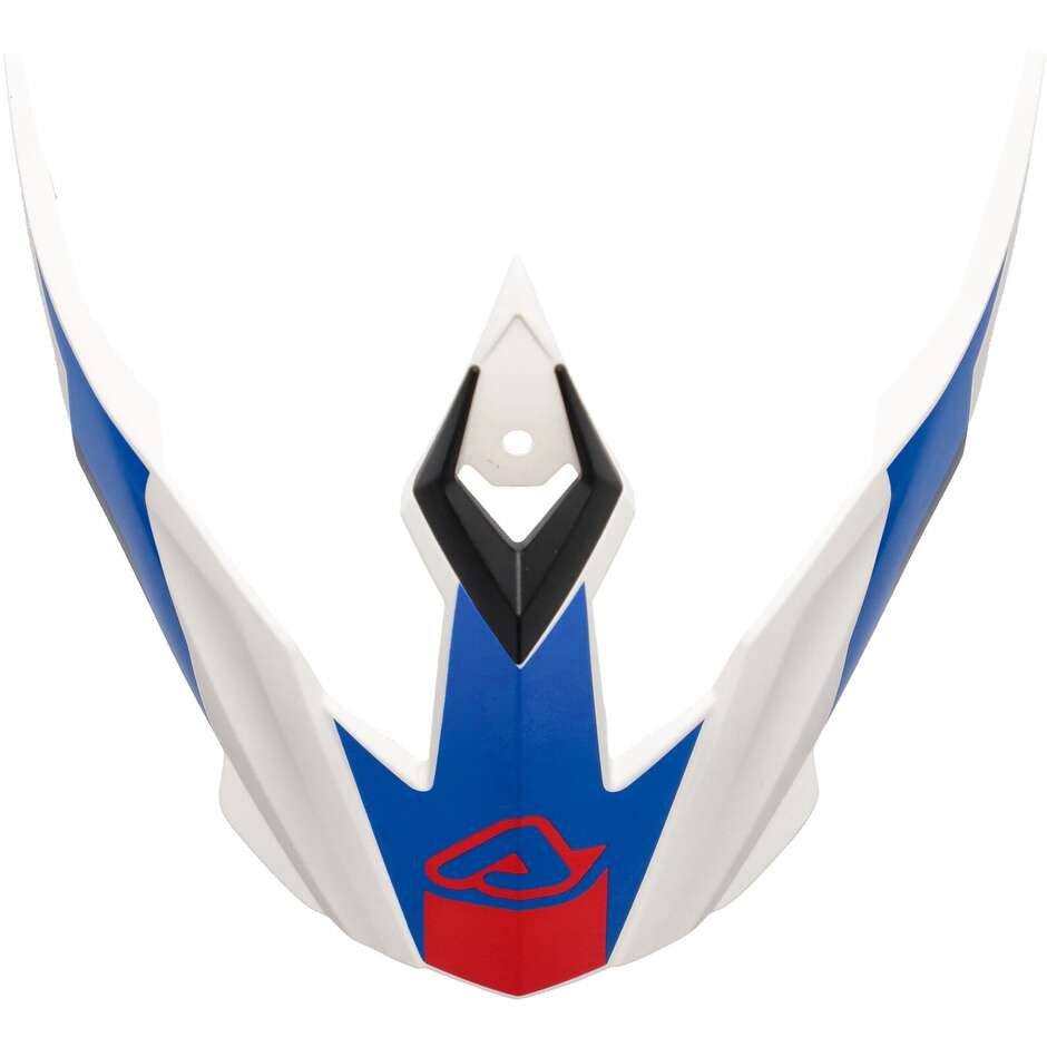 Tesina Acerbis per Casco FLIP 2206 Bianco Blu Rosso