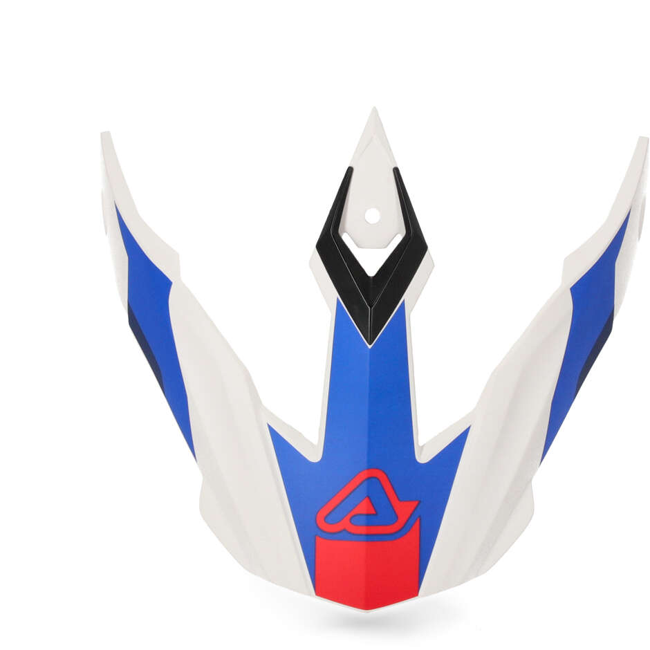 Tesina Acerbis Per Casco FS-606 Bianco Blu Rosso