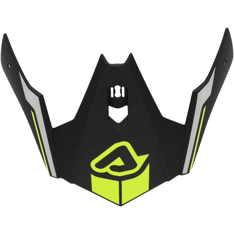 Tesina per Casco Jet ARIA 2206 Nero/Giallo Fluo taglia unica