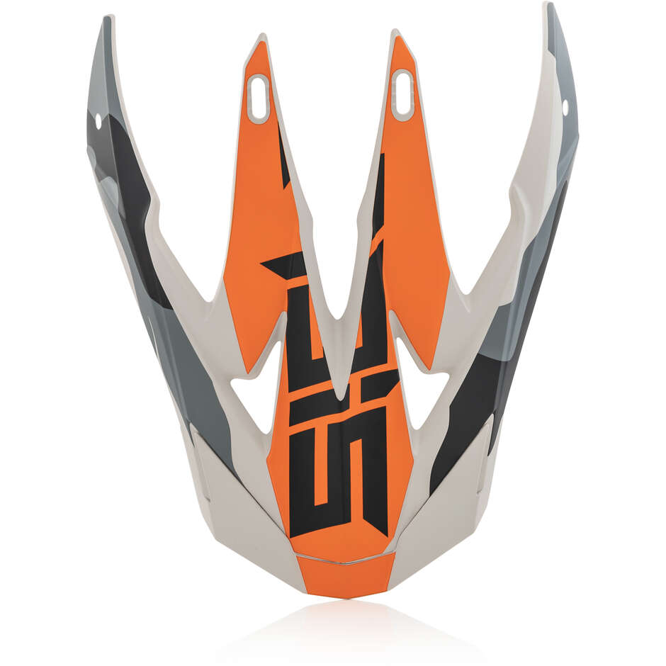 Tesina Per Casco X-RACER VTR Arancione Nero taglia unica