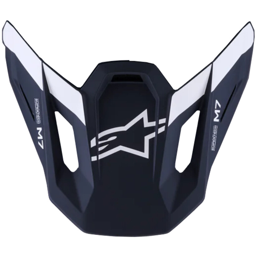 Tesina Alpinestars Per Casco SM7 Dasher Ece06 nero bianco opaco