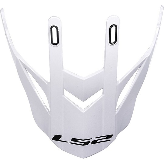 Tesina Frontino Helm Moto Cross Ls2 MX436 Pioneer Weiß glänzend