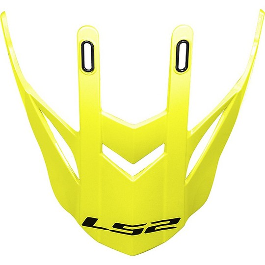 Tesino Frontino Helmet Moto Cross Ls2 MX436 Pioneer Fluo Yellow