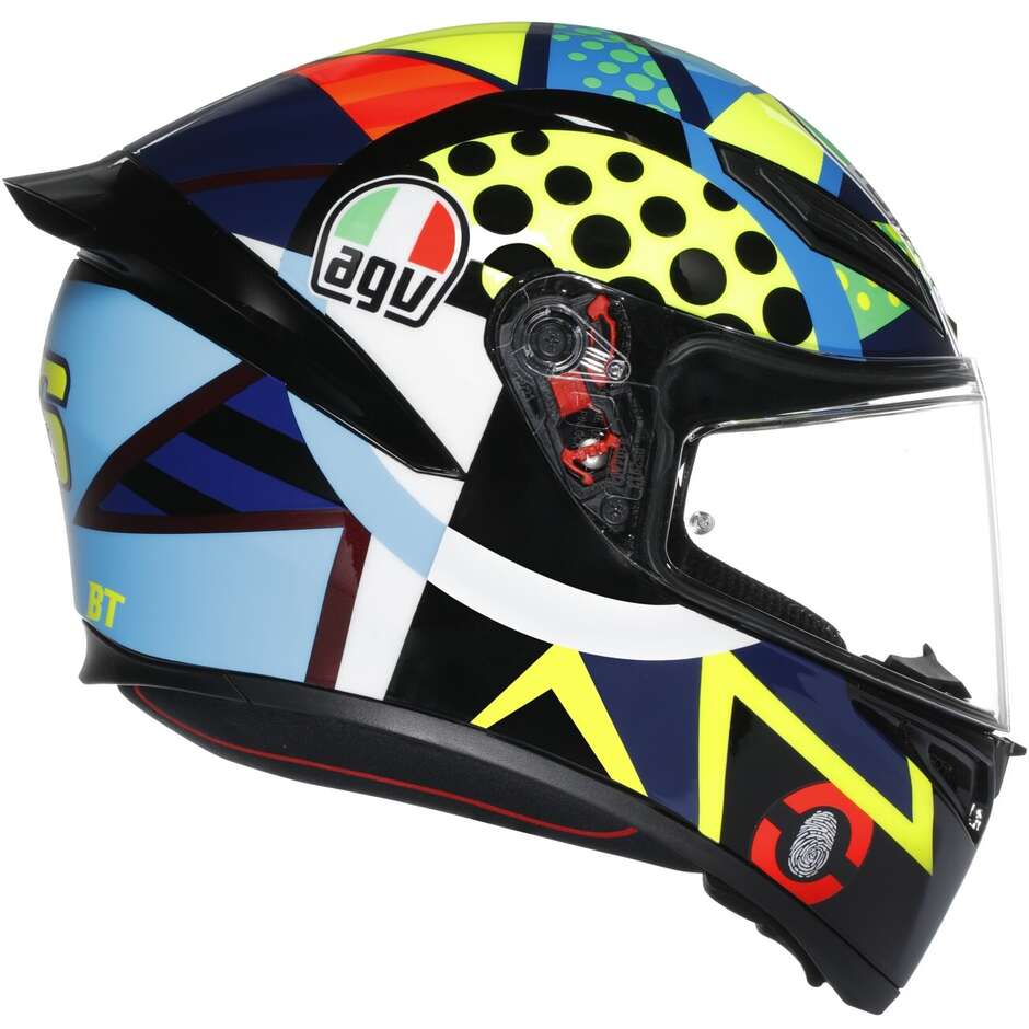 Test hivernal 2020 du casque intégral de moto AGV K1 S ROSSI