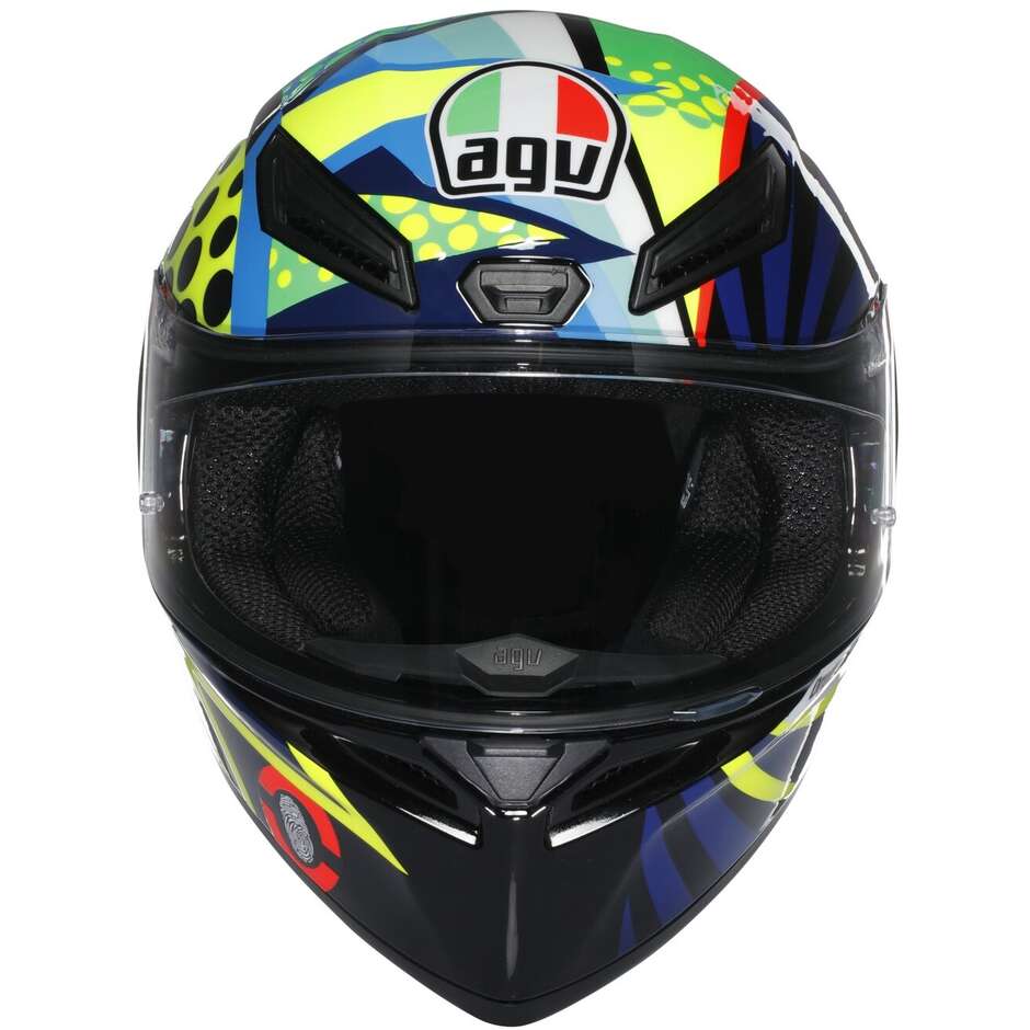 Test hivernal 2020 du casque intégral de moto AGV K1 S ROSSI