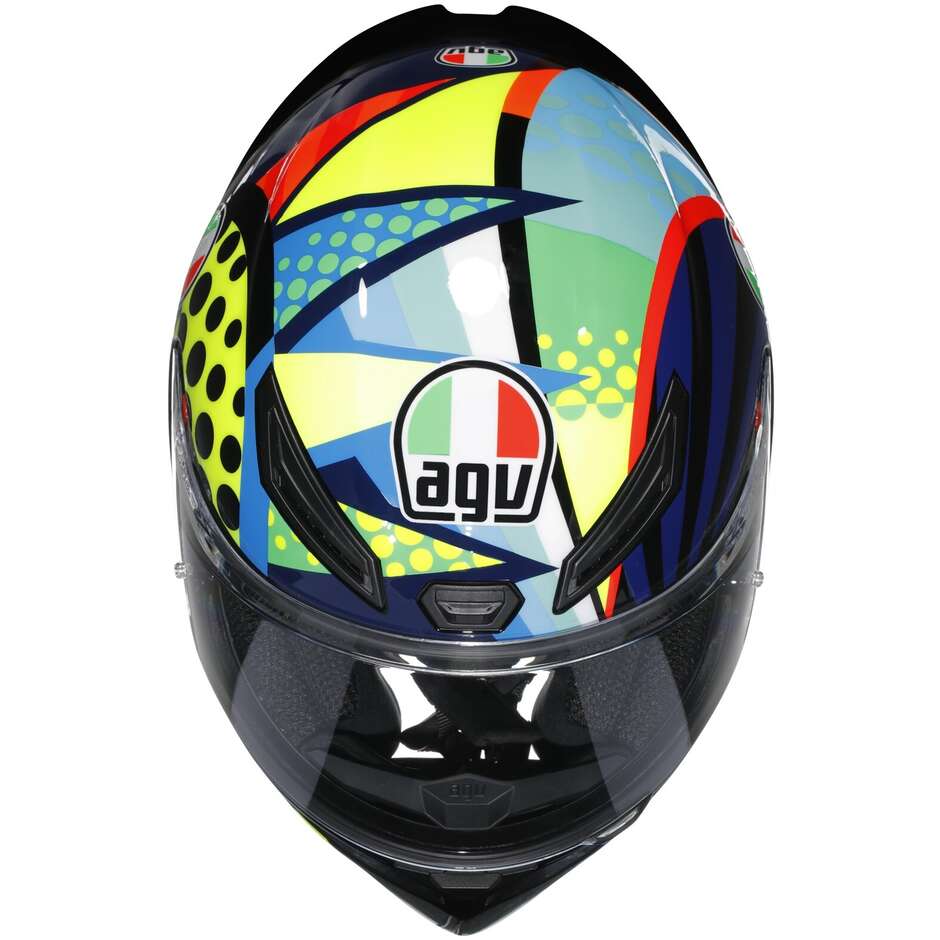 Test hivernal 2020 du casque intégral de moto AGV K1 S ROSSI