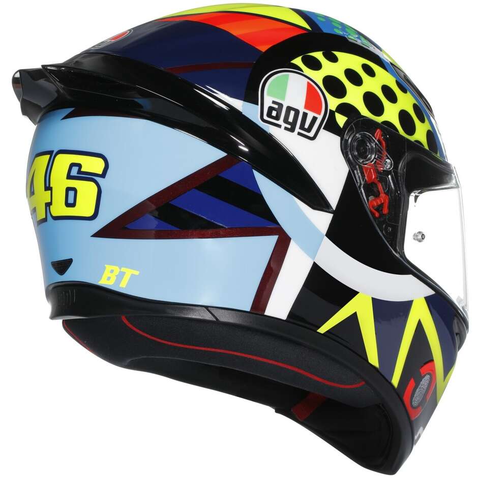 Test hivernal 2020 du casque intégral de moto AGV K1 S ROSSI