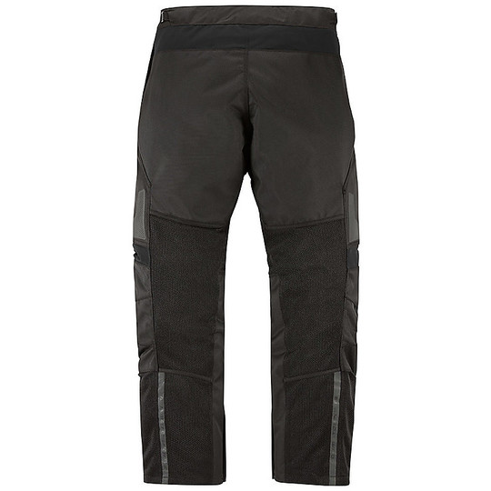 Textile Motorcycle Pants Icon CONTRA 2 Black