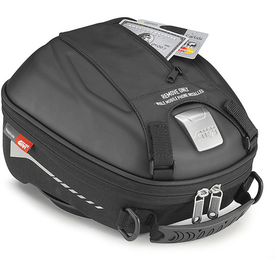 Thermoformed Shoulder Bag Givi ST602B Expandable 4 Liters Black